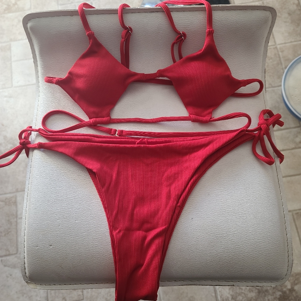 Zaful Red bikini